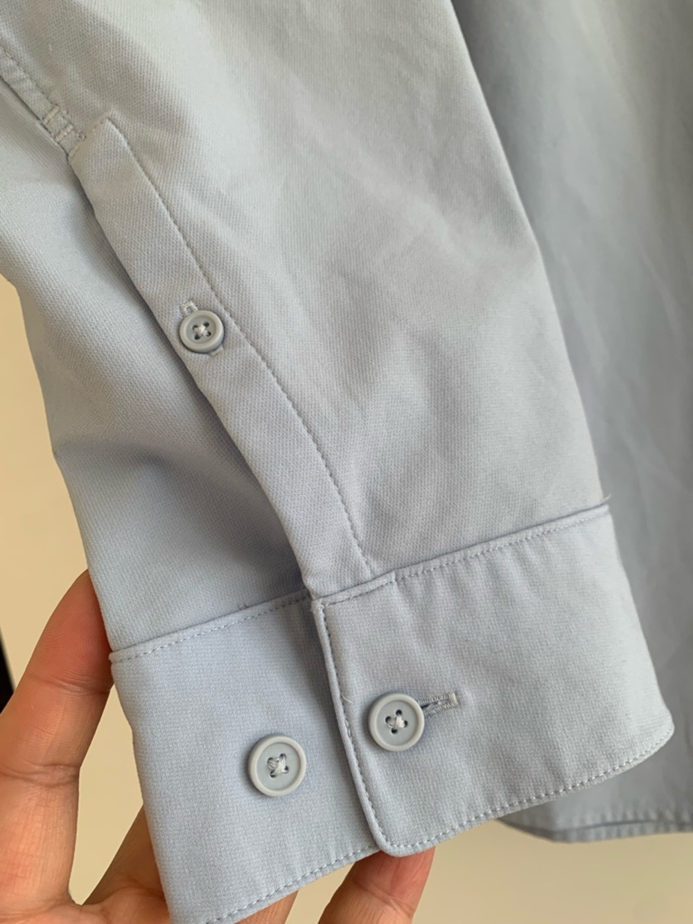 Lululemon Shirt Men’s Light Blue Button-down Long Sleeve Shirt size XXl - Picture 3 of 9